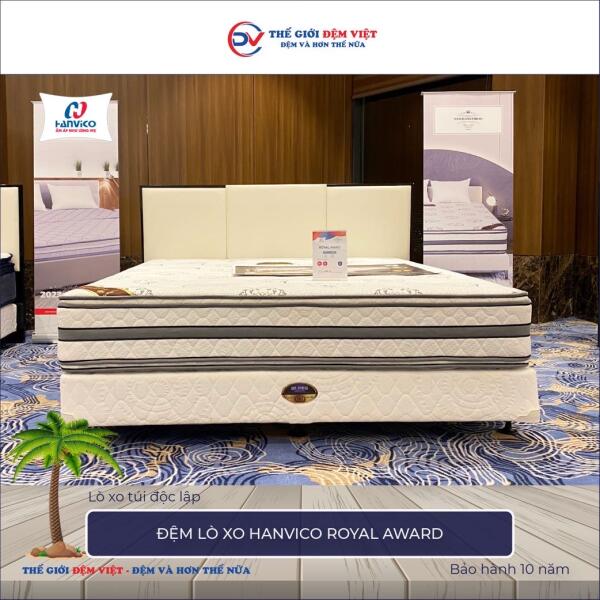 Đệm lò xo Hanvico Royal Award 8